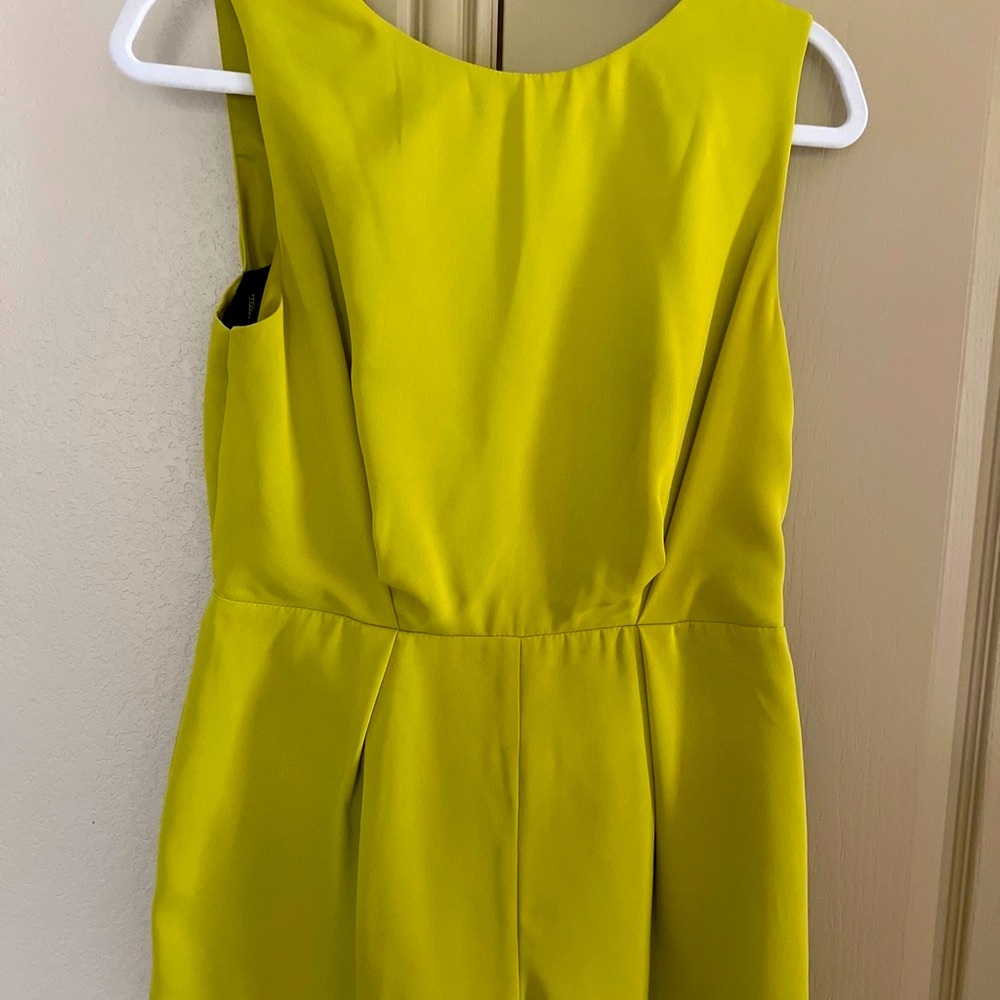 Lime Green Sleeveless Dress